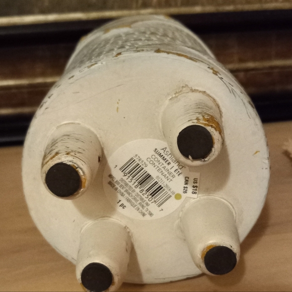 Ashland Summer Owl Container/Vase. 8.5" H, 4"D. - Picture 5 of 6